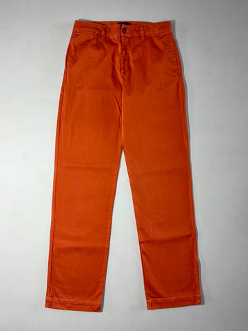 Vintage Polo Ralph Lauren Orange Chino Pants (W:30) (L:41)