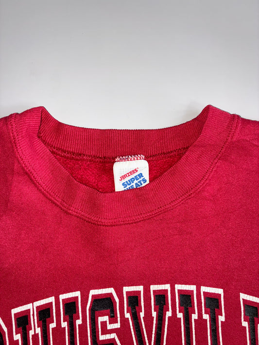 Jerzees Super Sweats | Louisville Cardinals Graphic Crewneck(Xl)