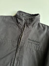 Dri Duck Grey Canvas Flannel-Lined Work Jacket (XL)