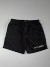 Stüssy Black Nylon Water Shorts (W:39) (L:19)