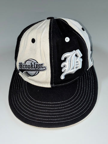 Brooklyn Allstars Black & White Colorblock Cap (56.8Cm)
