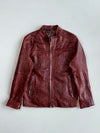Vintage Genuine Leather Café Racer Jacket (S)