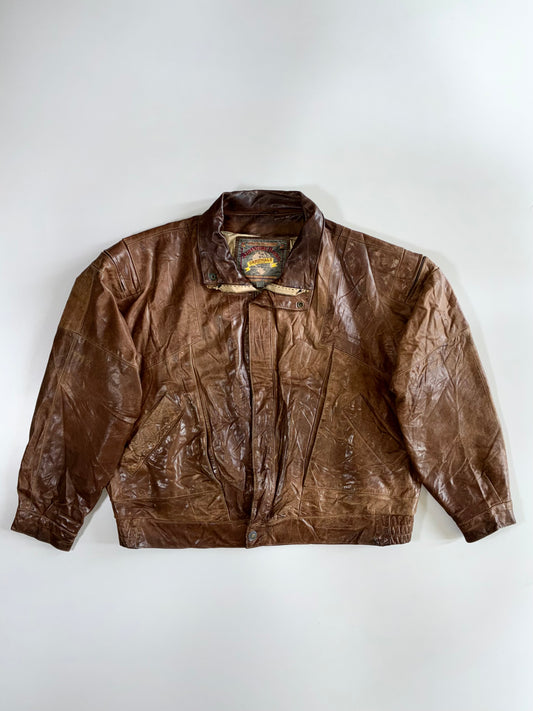 Wilsons Premium Original Pure Leather Jacket (2XL/3XL)