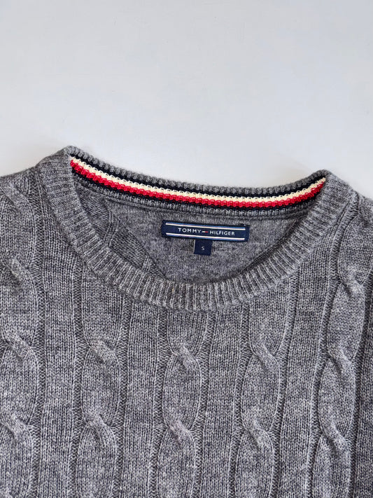 Tommy Hilfiger Original Cable Knitted Pullover (S)