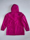 The North Face Mesh-Lined Nylon Hooded Windbreaker Rain Jacket Magenta Pink (L)