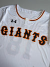 Yomiuri Giants Under Armour White Baseball Jersey (L)