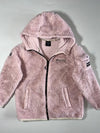 Discovery Expedition Pink Sherpa Fleece Hooded Full-Zip Jacket (S)