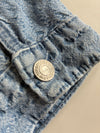 Levi’s Premium Acid Wash Denim Anorak Hoodie (XL)