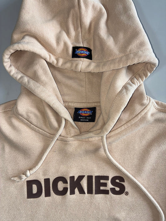 Dickies | Cream Logo Hoodie | (M)