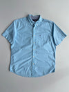 Tommy Hilfiger Light Blue Short Sleeve Button-Down Shirt (Xl)