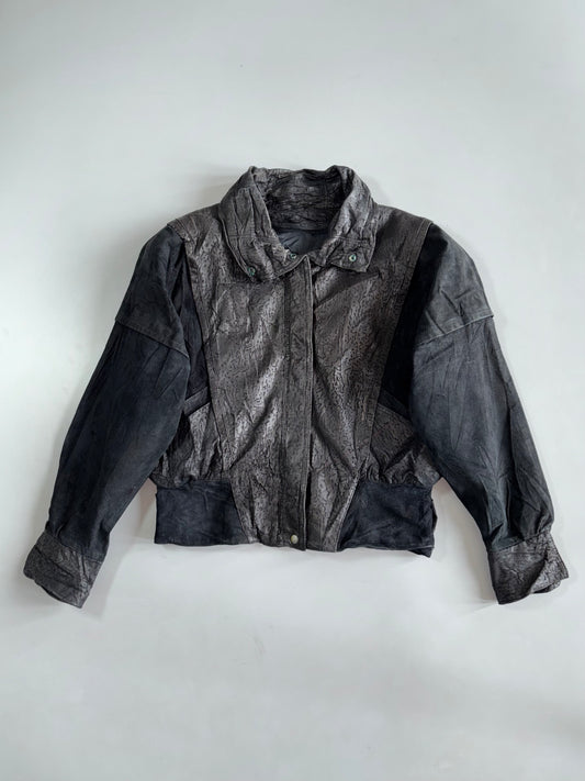 Vintage Premium Oversized leather jacket (XS)