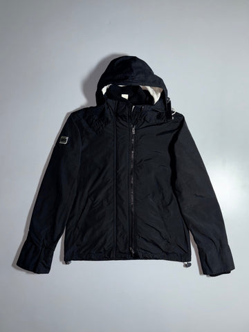 Superdry Original Windcheater Hooded Women’s Jacket – Black, (S)