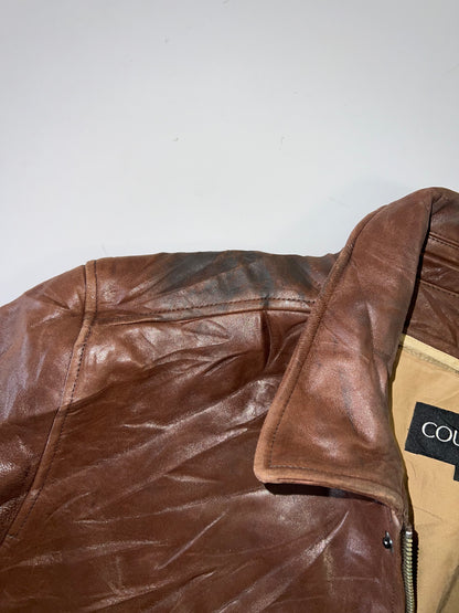 ZSuper Premium HEAVY Premium Original Leather Jacket (XL/2XL)