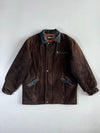 Hugo Boss Suede & Leather Jacket (2XL)