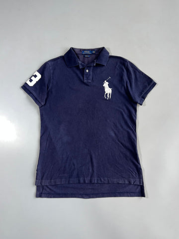 Polo Ralph Lauren | Navy Big Pony #3 Custom Fit Polo/ (M)
