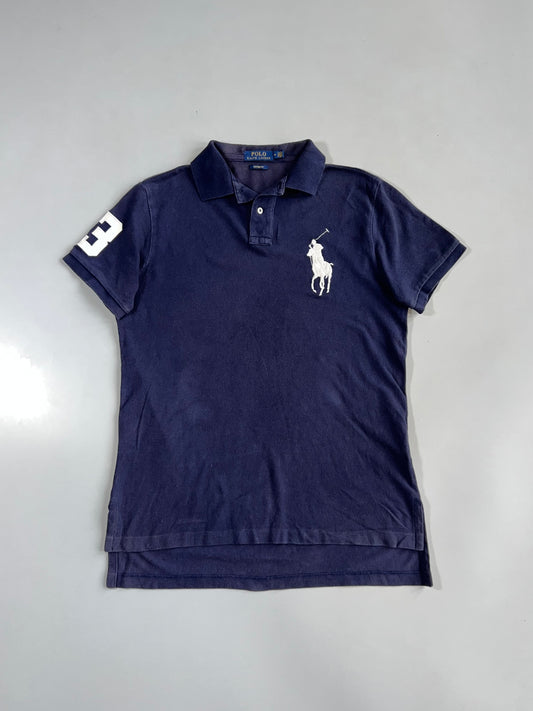 Polo Ralph Lauren | Navy Big Pony #3 Custom Fit Polo/ (M)