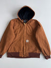 Carhartt Duck Canvas Hooded Active Jacket (L/Xl)