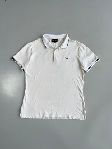 Emporio Armani Tipped Collar Polo (M)
