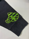 Diesel | Black Denim Division Embroidered Logo Hoodie (3XL)