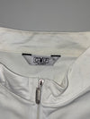 Golf by Playboy White & Lime Allover Logo Half-Zip Polo (2XL)