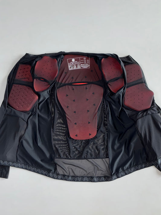 Star Field Knight Black Armor Suit Riding Jacket (S)