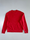 Baleno One Piece Anime Graphic Crewneck Sweatshirt in Red (M)
