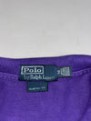 Polo Ralph Lauren Custom Fit Pique Polo – Purple/Yellow Pony (L)