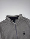 Spyder Core Sweater Grey/Black Quarter Zip Fleece (S)