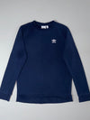 Adidas Trefoil Essentials Crewneck Sweatshirt – Navy (S)