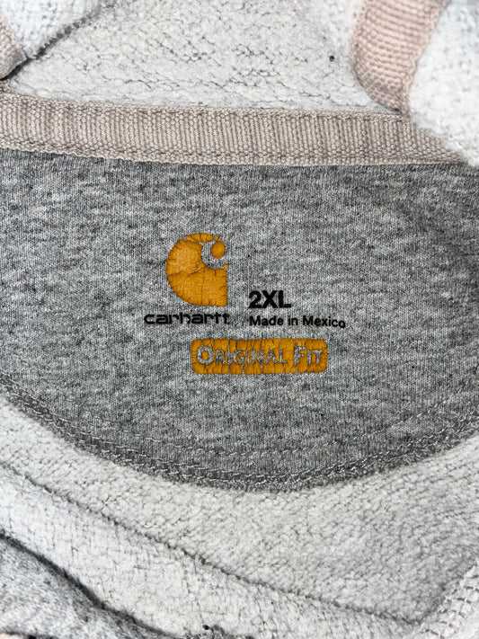Carhartt Grey Pullover Hoodie (3Xl)