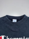 Champion Big Logo Black Crewneck Sweatshirt | (S/M)