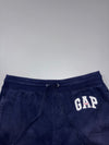 Gap Navy Arch Logo Fleece Shorts (W:34) (L:21)
