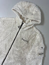 Discovery Expedition White Sherpa Hooded Jacket (S)