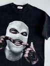Vintage Premium Mask Man Graphic Printed tshirt (XL)