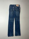 Vintage True Religion Women’s Big Stitch Bootcut Jeans (W:26) (L:41)