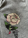 Ed Hardy Floral Snake Graphic Full-Zip Hoodie W/ Rhinestones women’s (XXS)