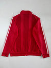 Vintage Adidas Red Liverpool FC Striped Track Jacket (M)