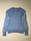 Polo Ralph Lauren Sky Blue V-Neck Pima Cotton Sweater (M)