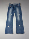 Diesel Distressed Bootcut Jeans (W:34) (L:43)