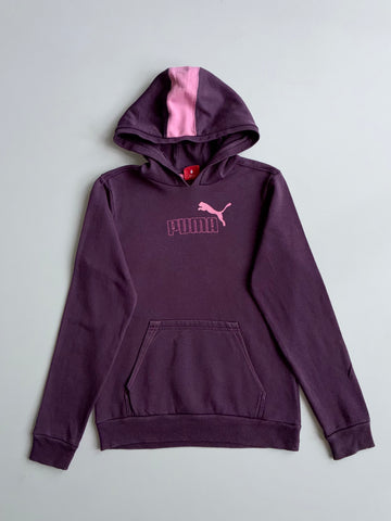 Vintage Puma Purple & Pink Hoodie | Size (S)