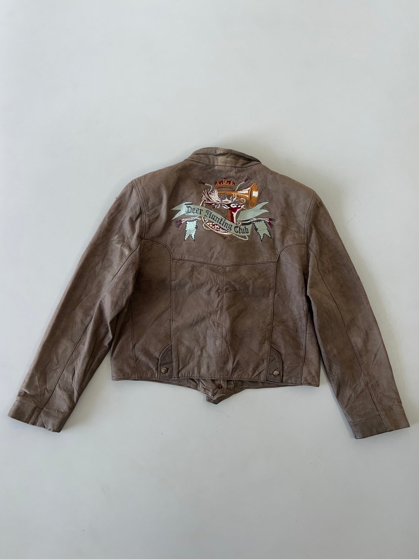 !                                                                                                                                                                           Super Premium Original Leather Jacket (XS/S)