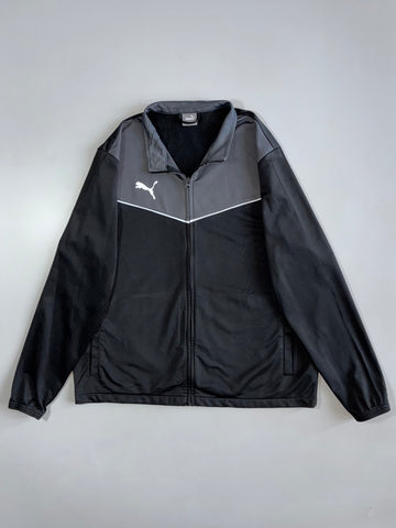 Puma | Lined Track Jacket | Black/Grey (XL)
