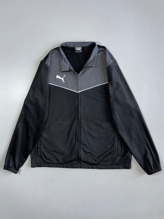 Puma | Lined Track Jacket | Black/Grey (XL)
