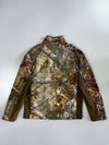 Realtree Xtra Camo Fleece-Lined Polyester Spandex Full-Zip Hunting Softshell Jacket (L)