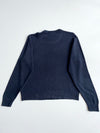 Burberry London Navy Knit Sweater with Red Knight Logo (XL)