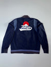 Adidas Navy Nylon Bomber Jacket with Red Logo Patch Farco Edition (XL)