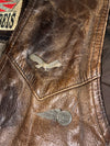 Last Rebels Harley-Davidson Patchwork Leather Vest (M)
