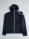 Adidas | Black Zip Hoodie Trim (M)