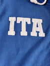 Roots Italia 'ITA' Crest Zip-Up Hoodie – Azzurri Blue (S)