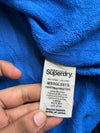 Superdry Japan Black & Cobalt Blue Hooded Windcheater Jacket(M)